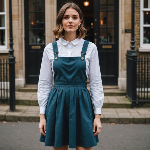 What Are the Most Effective Ways to Style a Pinafore Dress for a Cute UK Look?