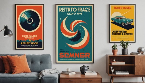 Revive your space with exclusive retro posters collection